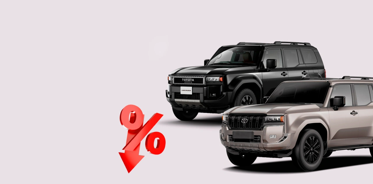 Спецпредложение на автомобили Land Cruiser Prado: Prestige D1 и D3